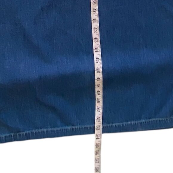 Banana Republic Cotton Cruz Oversized Denim Maxi Dress - Picture 14 of 15